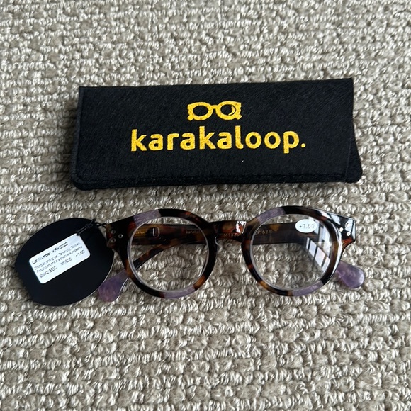 Karakaloop reader glasses tortoishell +1.50 - Picture 1 of 5